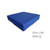 bloc anthrazit 32x32x7cm mit Überzug Kinästhetik-Shop